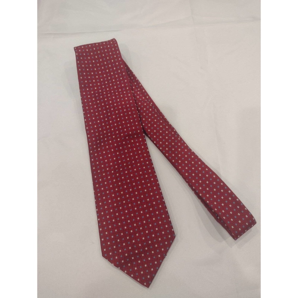 NWT Men’s Neck Ties Brooks Brothers, 100% Silk, Red Basket weave